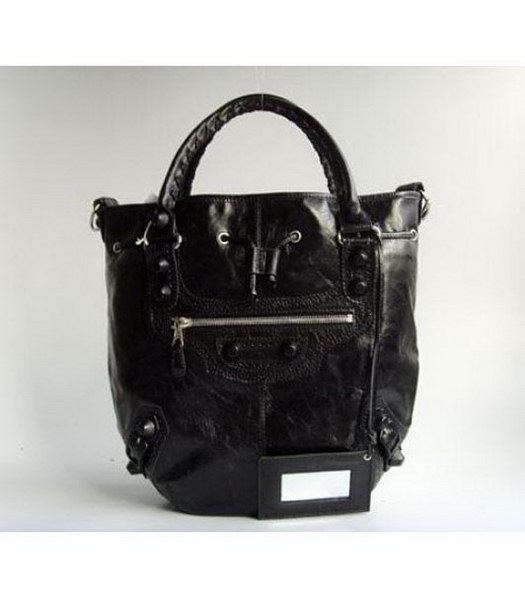 Balenciaga Giant Covered Hobo_Black